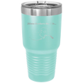 Alaska Heart 30 oz Tumbler | Teal