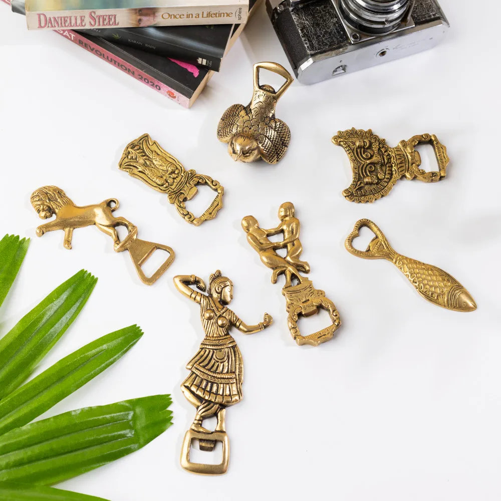 Decorative Handmade Unique Standing Tribal Queen Luxury Bottle Opener Bar Beer Soda Wine Cork Kitchen Utensils STP-59