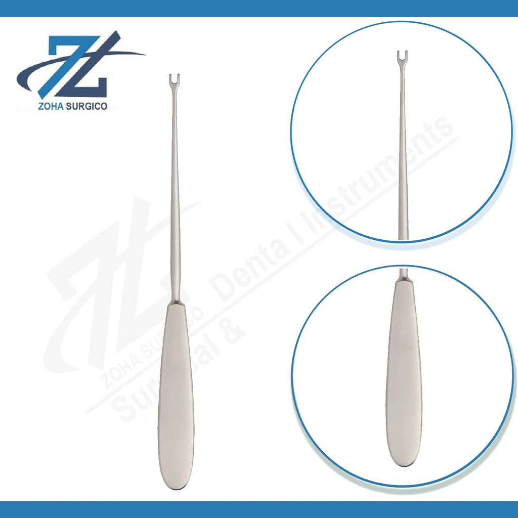 Negus Pusher Knot Tier Metal Handle 203mm Long Manual Surgical Stainless Steel Reusable CE Certified General Instrument Set
