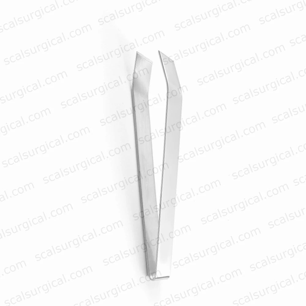 Stainless Steel Fish Bone Tweezers Manual Surgical Forceps CE Certified with Ergonomic Handle for Fine Bone Removal Kitchen Tool