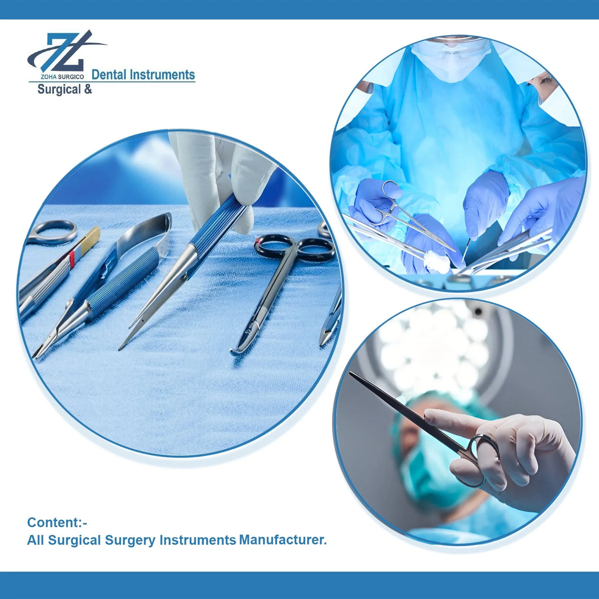 Negus Pusher Knot Tier Metal Handle 203mm Long Manual Surgical Stainless Steel Reusable CE Certified General Instrument Set