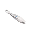 Premium Stainless Steel Fishbone Shape Kitchen Tongs Cooking & Serving Utensil for Restaurant Use
