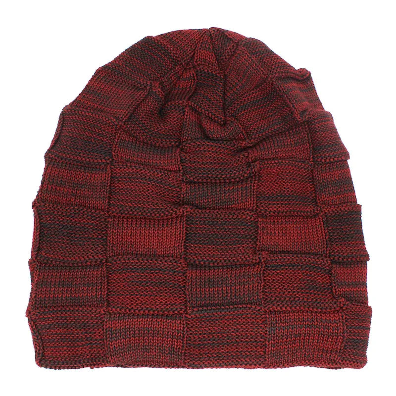 ALTOBEFUN Men and Women's Faux Fur Lined Warm Winter Knit Beanie