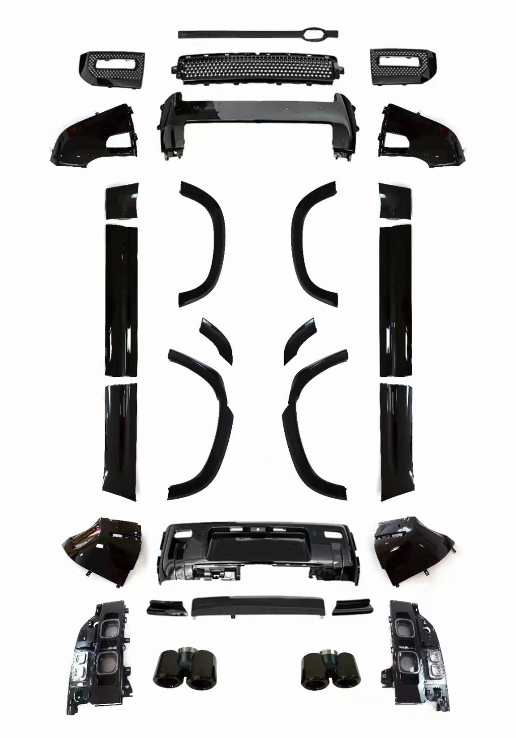 2021 2022 2023 Car Accessories for Land Rover Defender 90  110 Body Kit Parts New of Defender Modify Bodykit