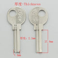 Best quality B270 House Home Door Key blanks Locksmith Supplies Blank Keys 20 pieces/lot