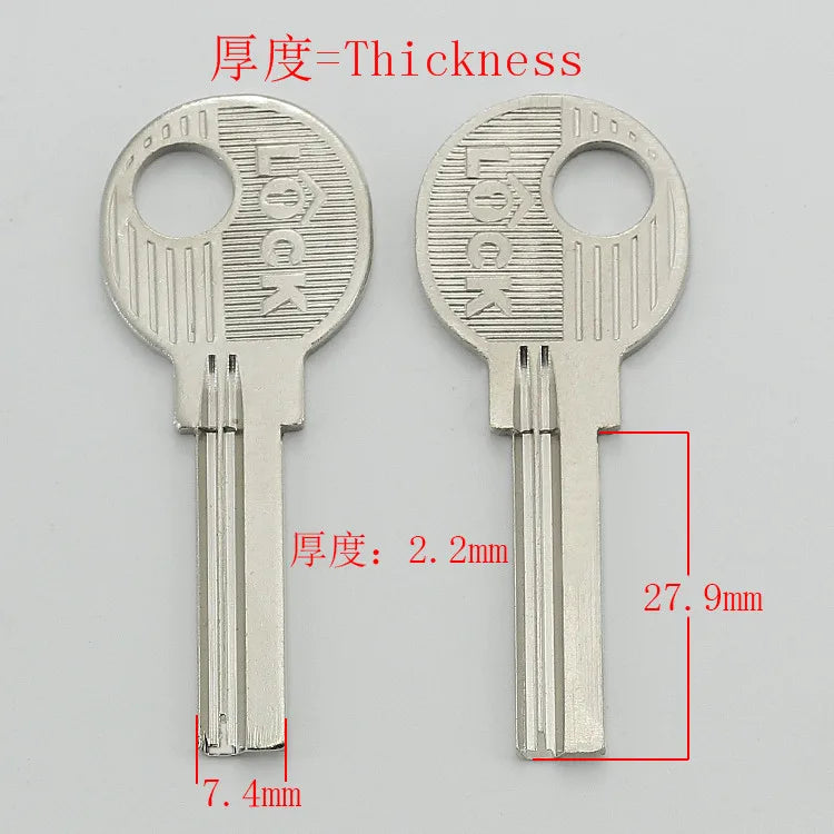 Best quality B270 House Home Door Key blanks Locksmith Supplies Blank Keys 20 pieces/lot