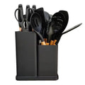 New Bamboo 19-Piece Kitchen Utensil Set with Non-Stick Cookware Wooden Handles Professional Kitchen Tools