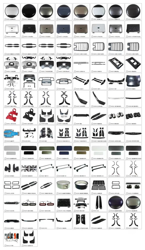 2021 2022 2023 Car Accessories for Land Rover Defender 90  110 Body Kit Parts New of Defender Modify Bodykit