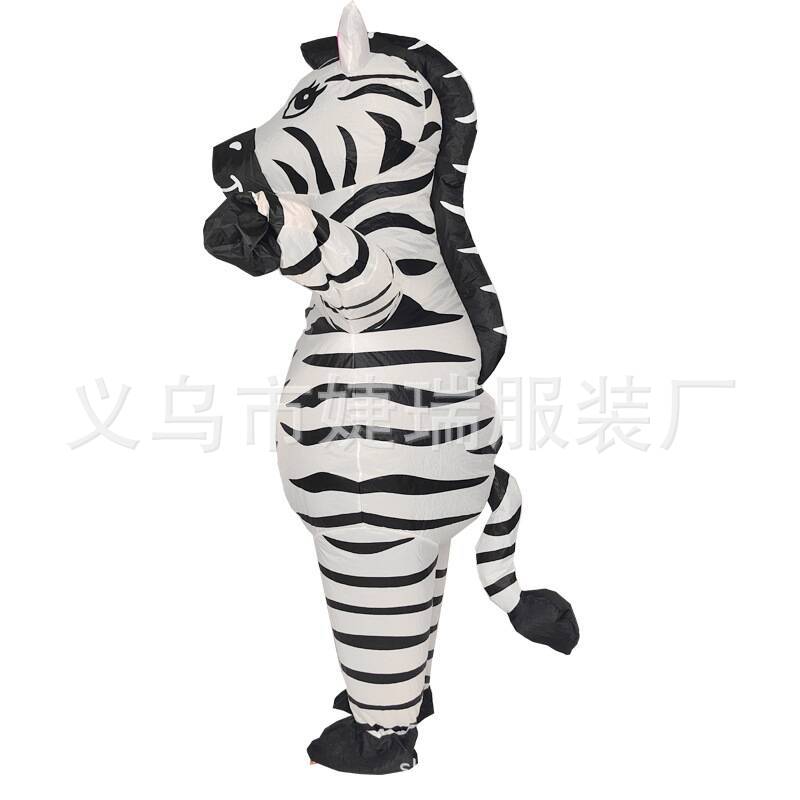 Cross-Border Popular Halloween Creative Cartoon Toys Party Activities Cute Animal Props Hippo Inflatable Costumes