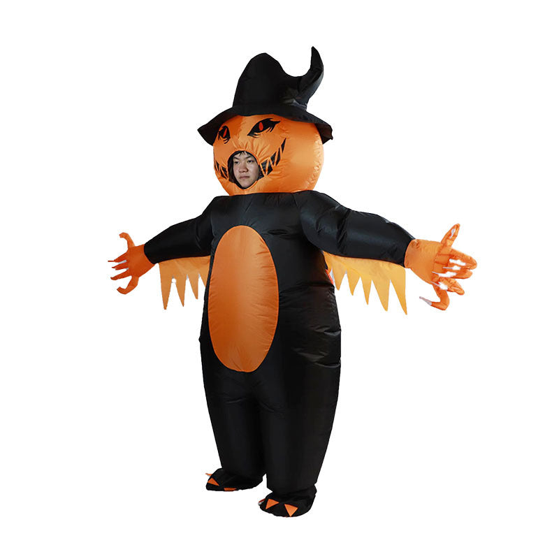 Cross-Border Popular Halloween Creative Cartoon Toys Party Activities Cute Animal Props Hippo Inflatable Costumes