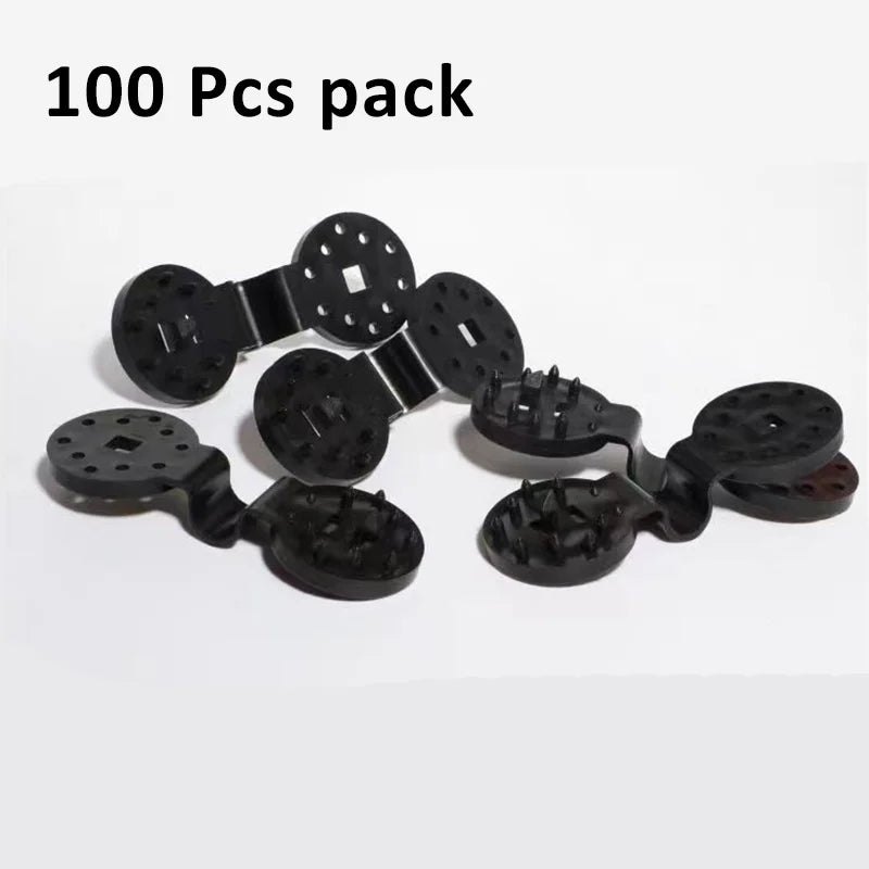 Heavy Duty Round Plastic Shade Cloth Clips for Netting and Gardening