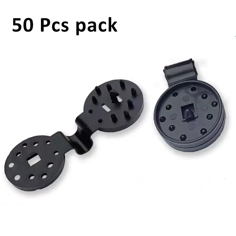 Heavy Duty Round Plastic Shade Cloth Clips for Netting and Gardening