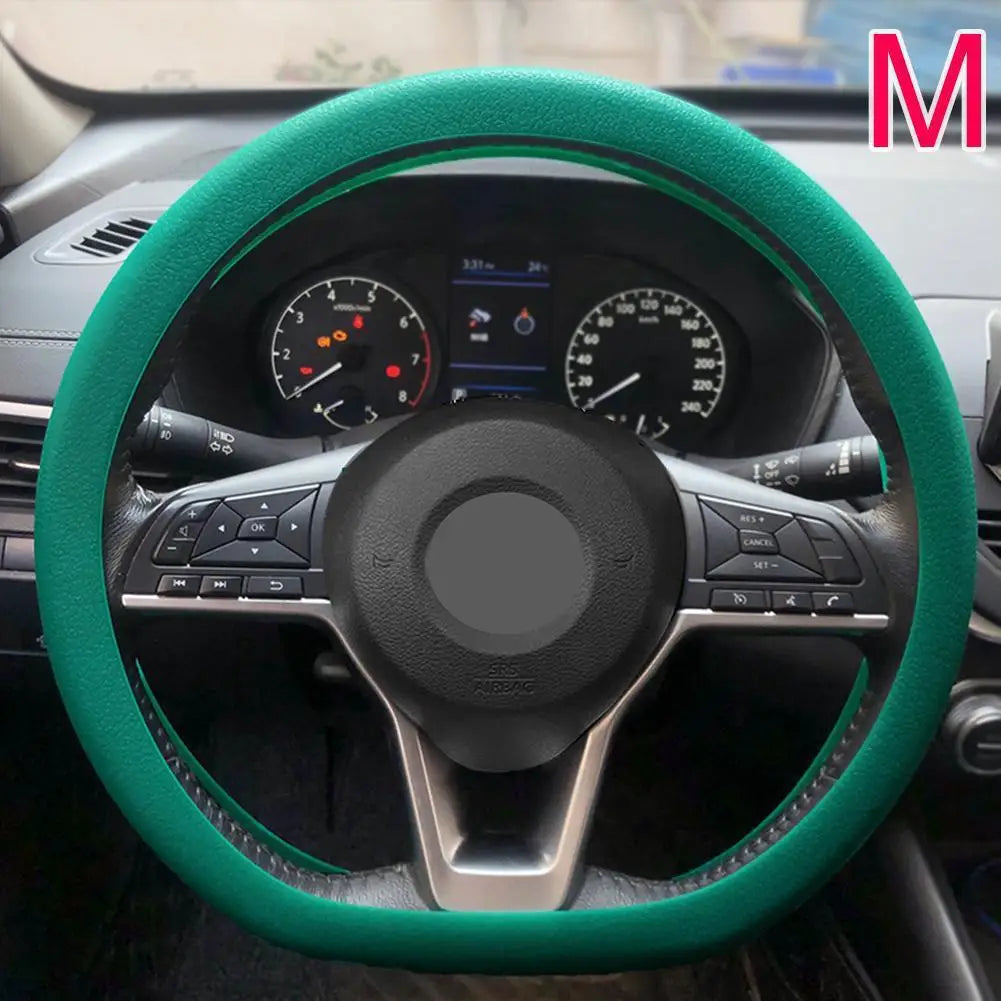 Anti-skid Elastic Silicone Steering Wheel Cover