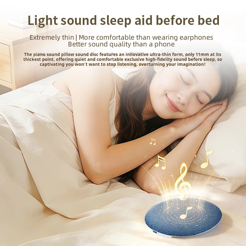 Ultra-Thin Bluetooth 6.0 Under Pillow Speaker and MP3 Player