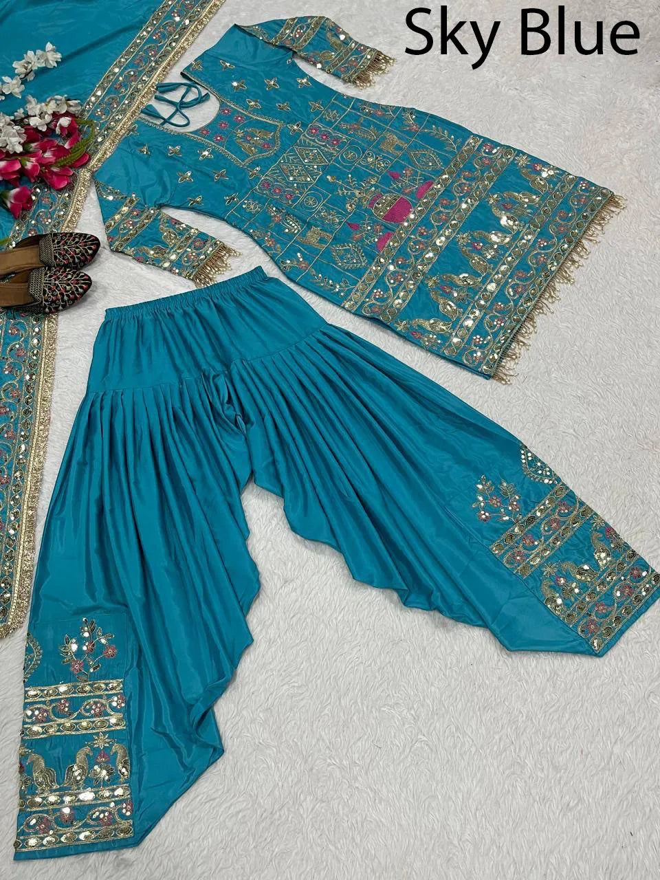 High Quality Pakistani Suit Eid Ramzan Special Salwar Kameez Traditional Readymade Outfit for Weddings and Festive Celebrations