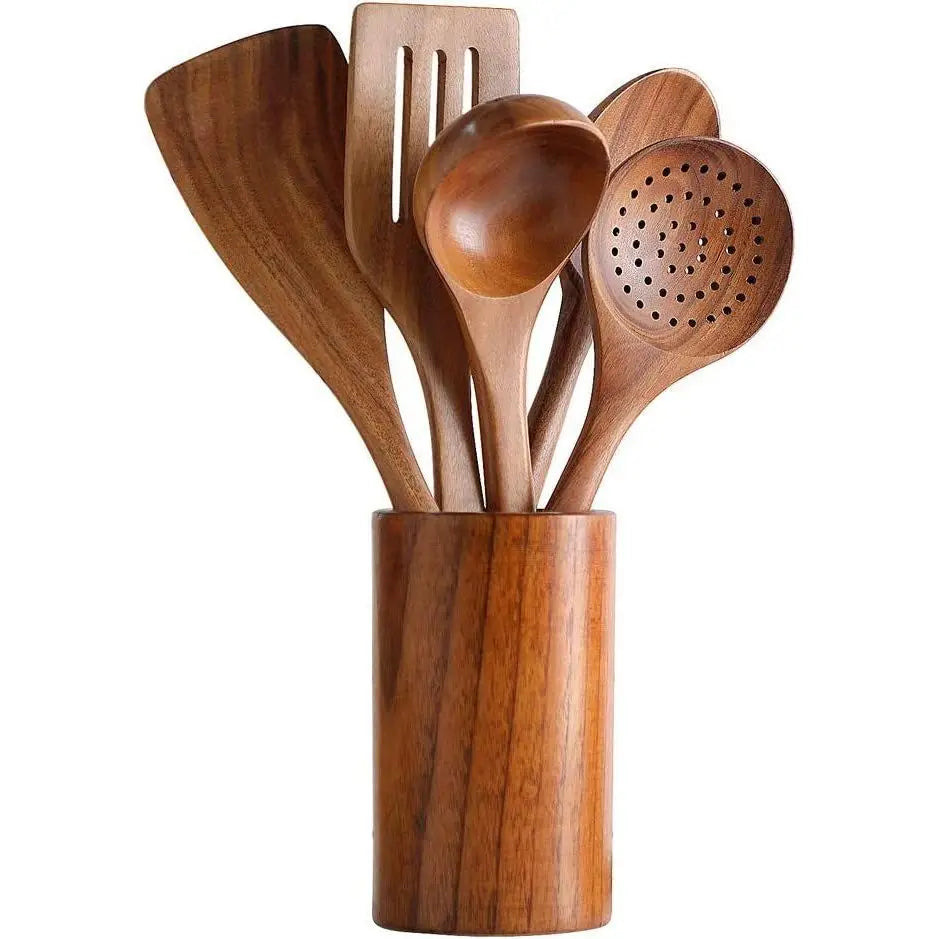 Durable Acacia Wood Salad Serving Spoon Natural Eco-Friendly Utensil RR ENTERPRISES India RR202511902