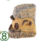 Miniature Resin House Ornament for DIY Crafts and Home Decor
