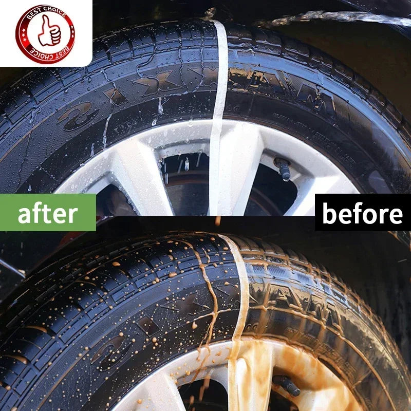 HGKJ S22 High Gloss Car Tire Shine Coating Spray