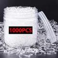1000Pcs/Set Girls Cute Transparent Disposable Elastic Hair Band Children Ponytail Holder Hair Ring Rubber Bands Hair Accessories