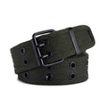 Men and women canvas belts are porous and need not be punched The buckle belts are sturdy and durable jeans waist for students