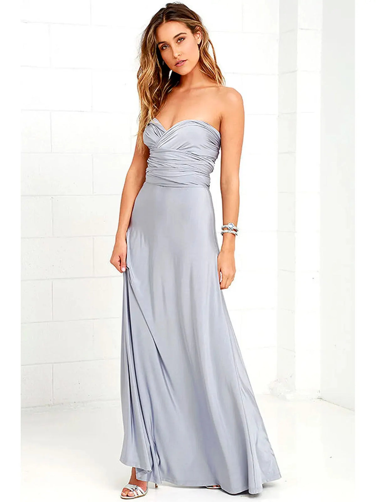 Women's Multiway Convertible Boho Maxi Bandage Dress