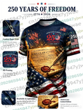 America 250th Anniversary USA Flag 1776–2026 Unisex T-Shirt