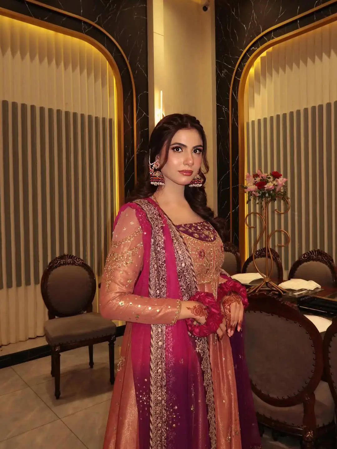 New Party Wear Heavy Net With Heavy Embroidery Sequin Work Gown With Dupatta Set for Women Bollywood Gown Dress Ready To Wear