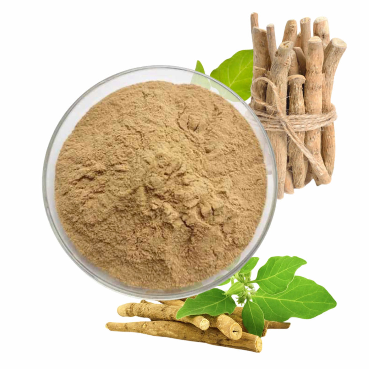 OEM ODM 100% Pure Food Grade Ashwagandha Root Powder Premium Quality Ashwagandha Powder for Men and Women Health Support