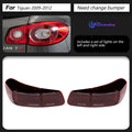 Car For VW Tiguan 2009-2017 Tail Lamp Led Fog Lights DRL Hella Tuning Light Car Accessories Tiguan Tail Lights