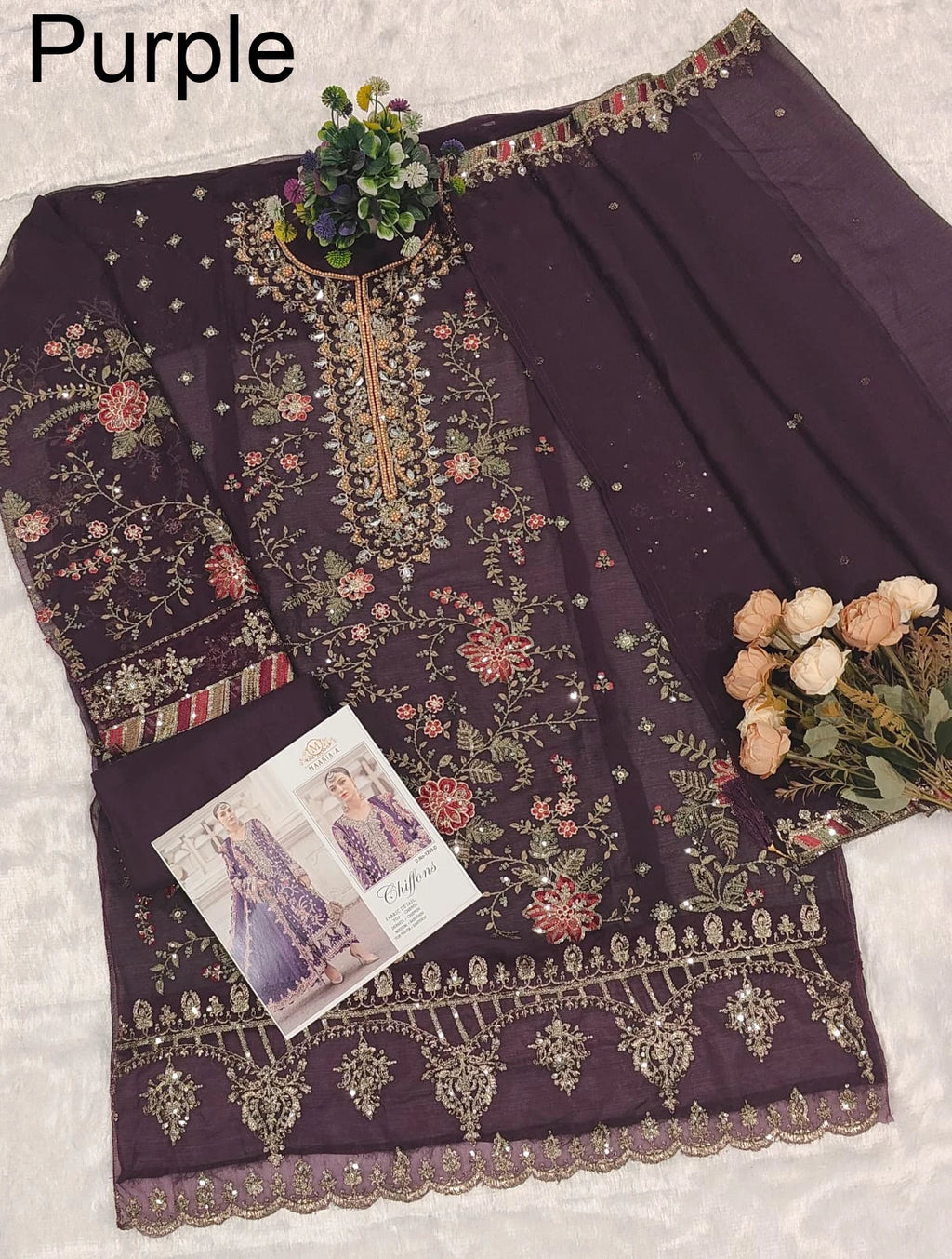 Latest Sterling Creations Indian Embroidery Sharara Gharara Kurti Set Heavy Viscose Velvet Fabric Gorgeous Fancy Fully Stitched
