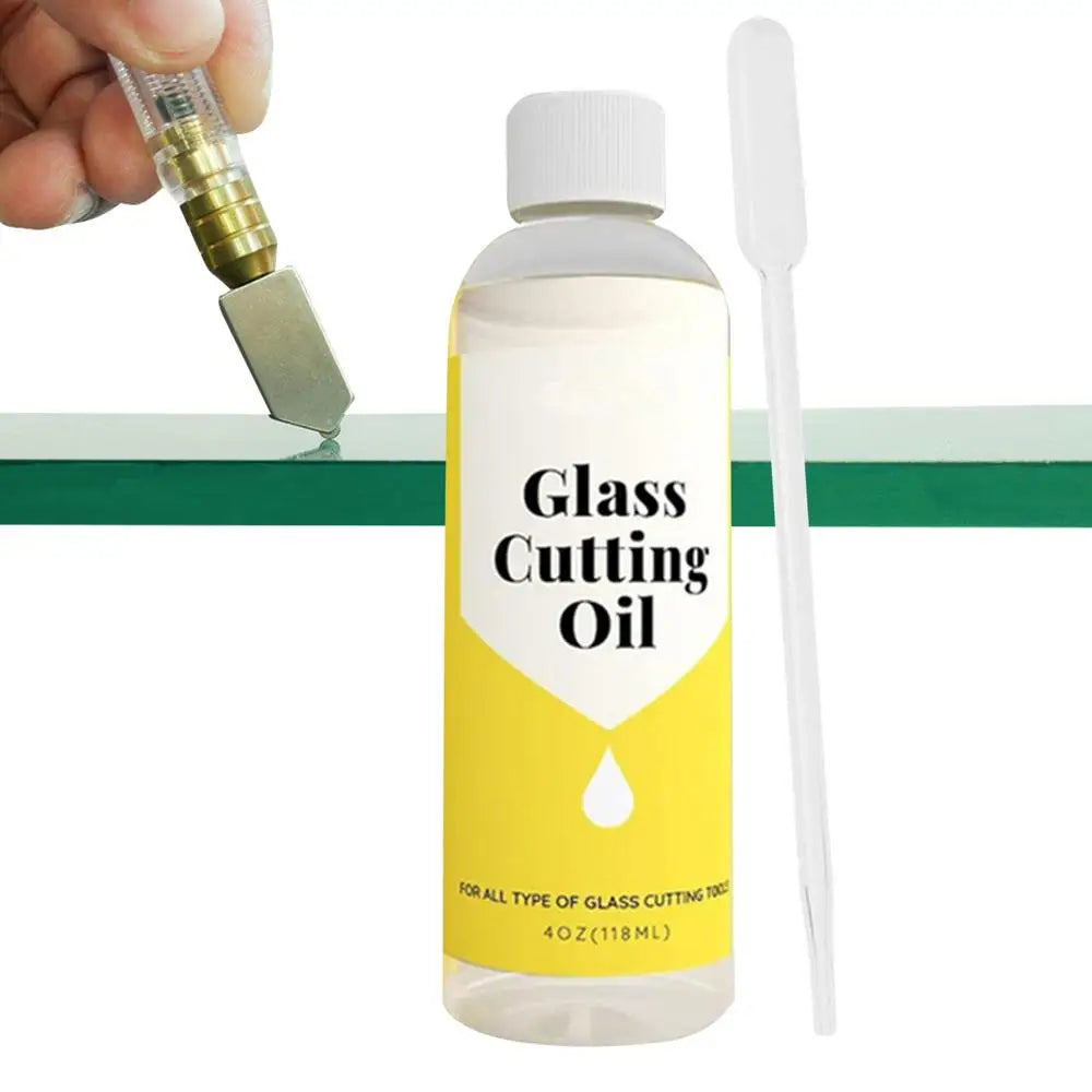 120ml Glass Cutting Oil Multipurpose Glass Cutting Tools Oil Easy To Use Cutter Oil For Bottles Various Glass Cutting Tools