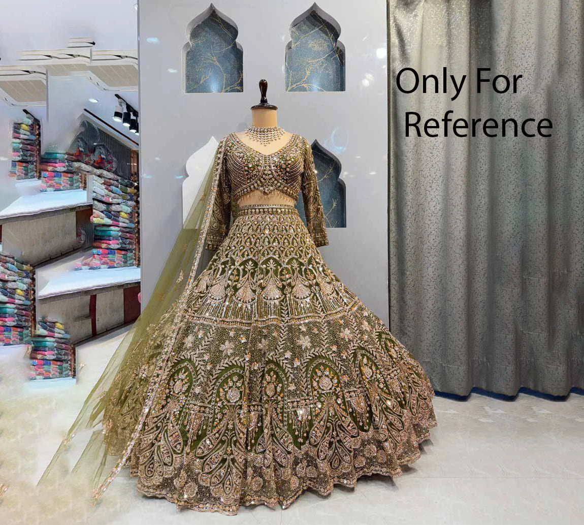 Hot Selling PinkCityBlocks High-quality Indian Designer Lehenga Choli Dupatta Georgette Sequin Work Party Reversible Fancy Fully