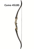 JUNXING F179  56" 30-50lbs Recurve Bow American Hunting Bow Archery 17 inche Metal Riser Tranditional Long Bow Hunting