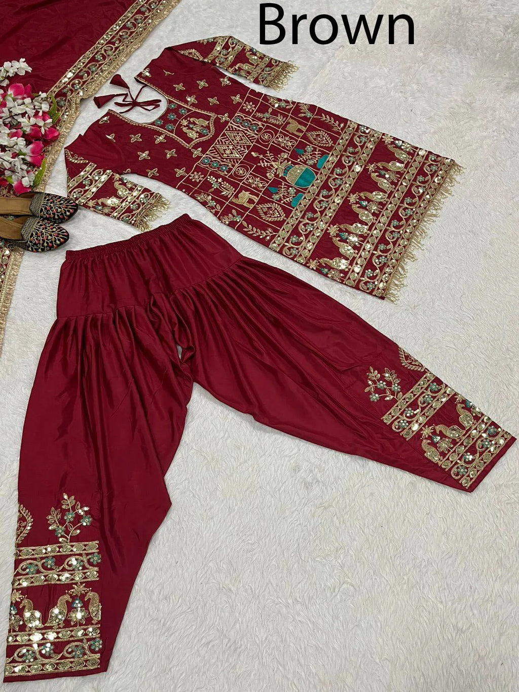 High Quality Pakistani Suit Eid Ramzan Special Salwar Kameez Traditional Readymade Outfit for Weddings and Festive Celebrations