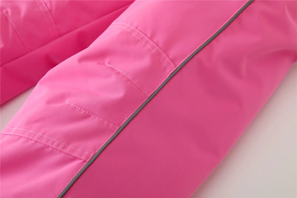 HONEYKING Kids Ski Outwear Winter Warm Windproof Outdoor Sports Snow Jackets Girls Snowboard Coat For Ski Clothing Equipment