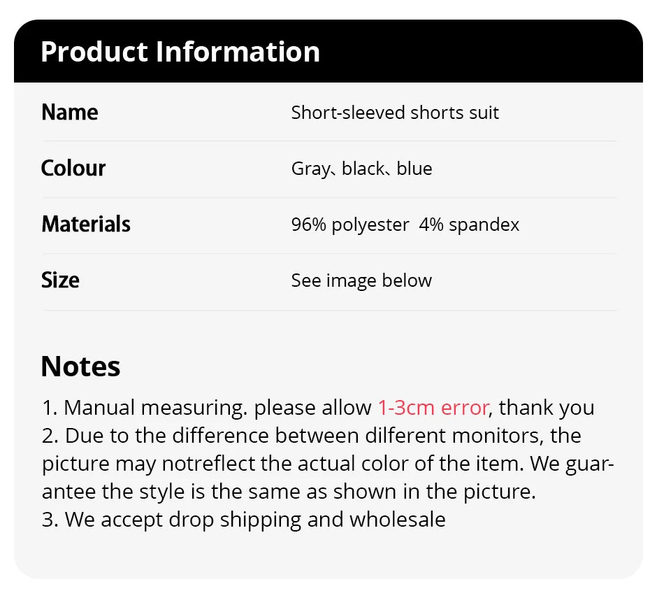 2-Piece Children's Cute Bear Print Fashion Suit Boy's Casual Fashion Round Neck Shirt Girl's Comfortable Wild Shorts Combination