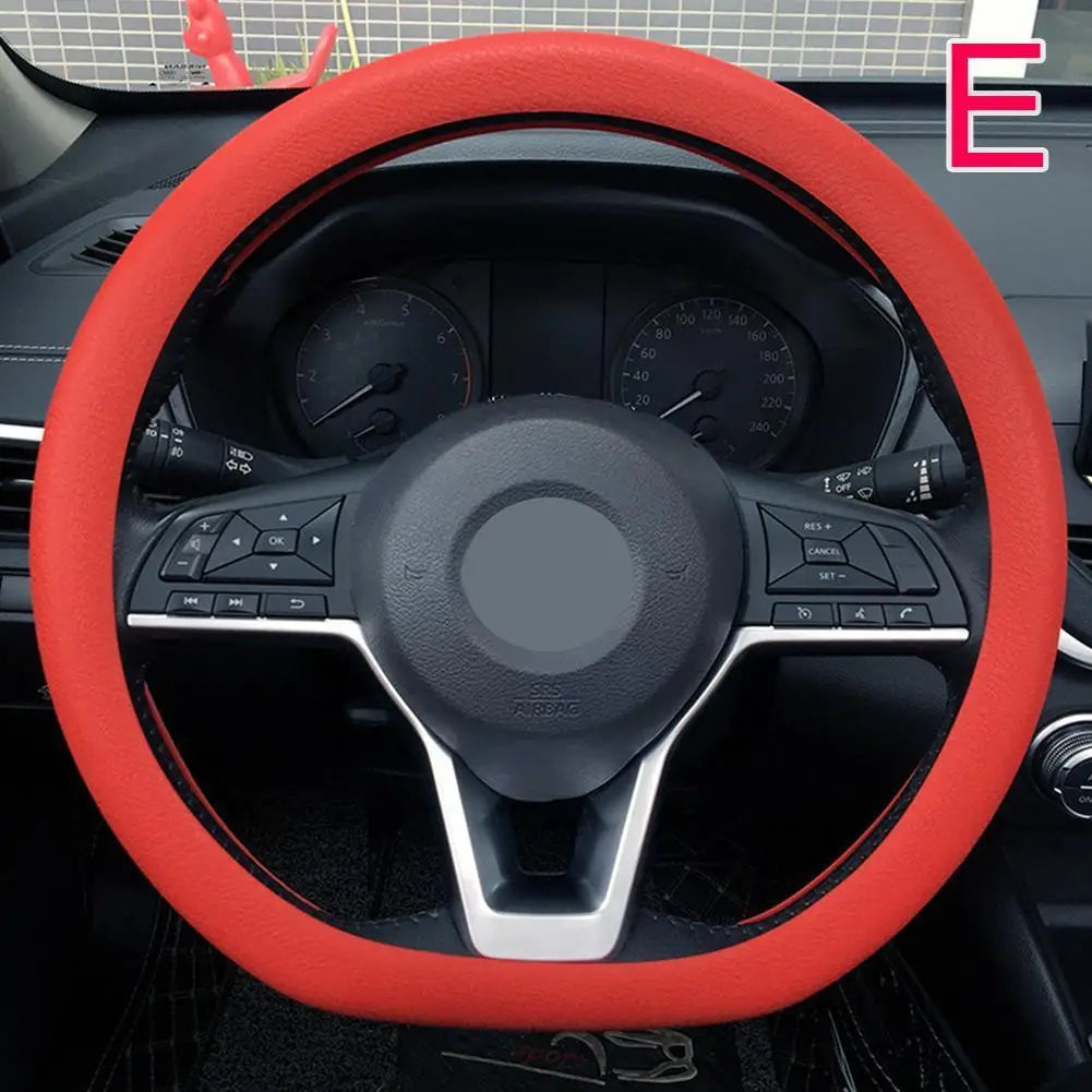 Anti-skid Elastic Silicone Steering Wheel Cover