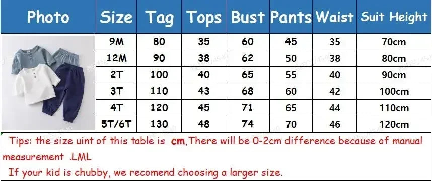 Infant Baby Boy Girl Clothes Set for Party Long Sleeve Baby Shirts Loose Pant Toddler Kids Clothes Spring Summer Muslin Clothes