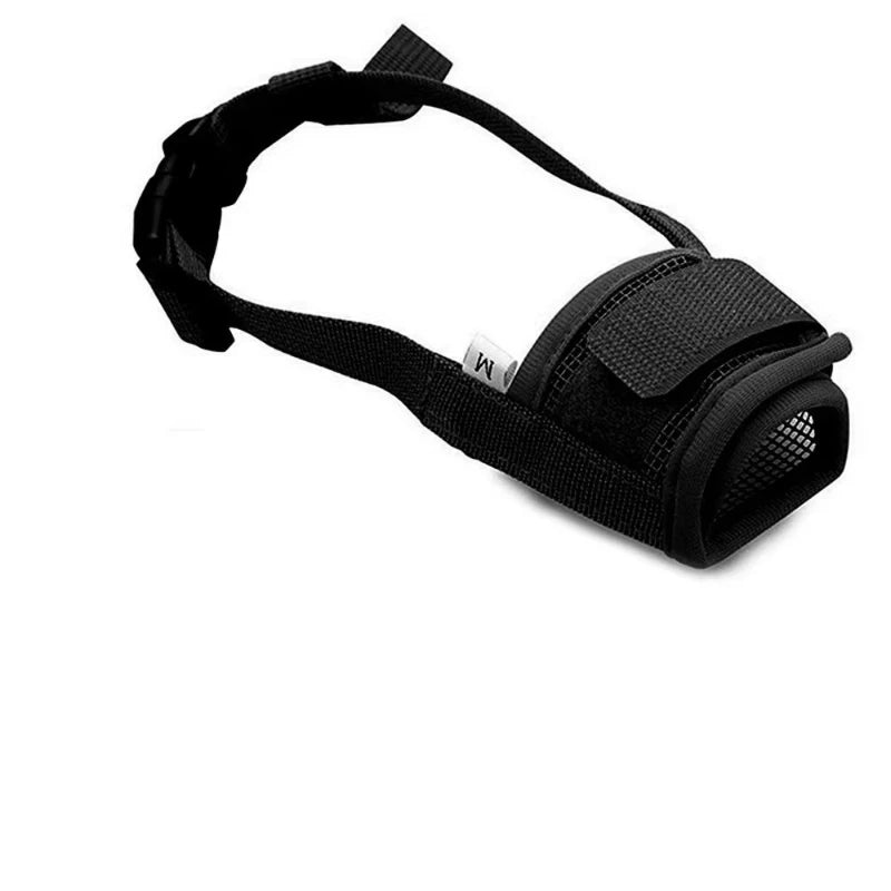 1pc Anti Barking Dog Muzzle for Small Large Dogs Mesh Breathable Pet Adjustable Mouth Muzzle Dogs Nylon Straps Dog Accessories