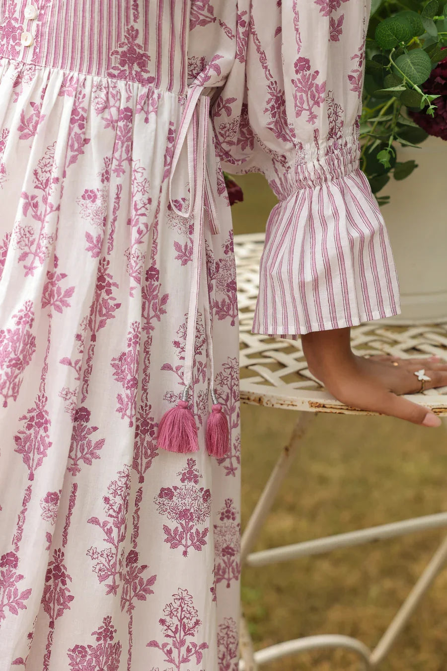 Women's Girls' Pure Cotton Maxi Dress Indian Block Print Casual Summer Evening Party Trendy New Wholesale Long Midi Dress