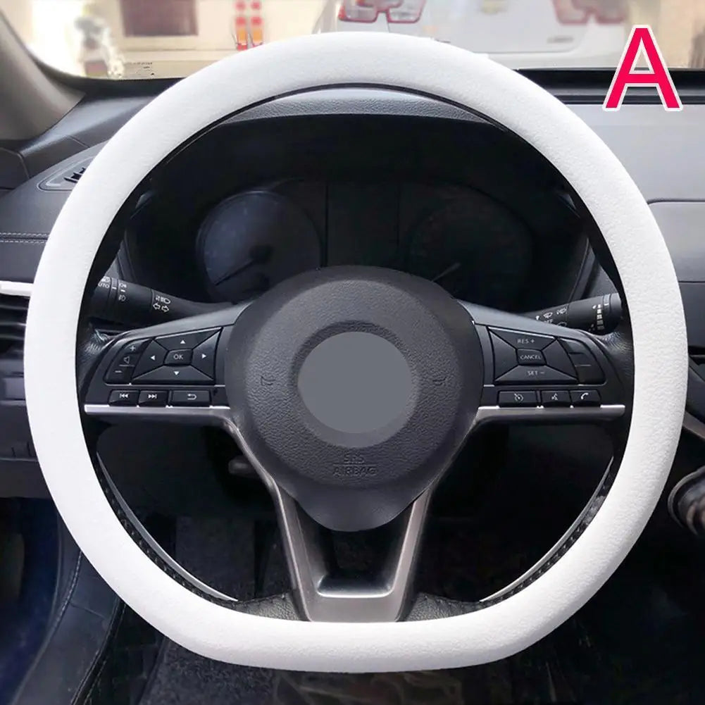 Anti-skid Elastic Silicone Steering Wheel Cover