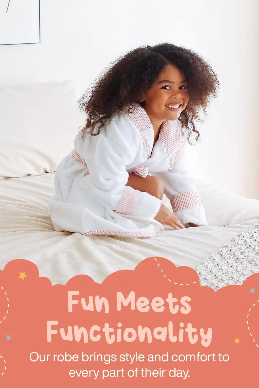 Kids Plush Robe – Ultra Soft, Safe & Cozy for Toddlers & Kids